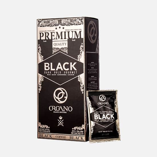 organo gourmet black coffee