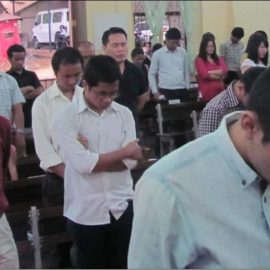 mens salvation camp led by dongza thawng in manipur india